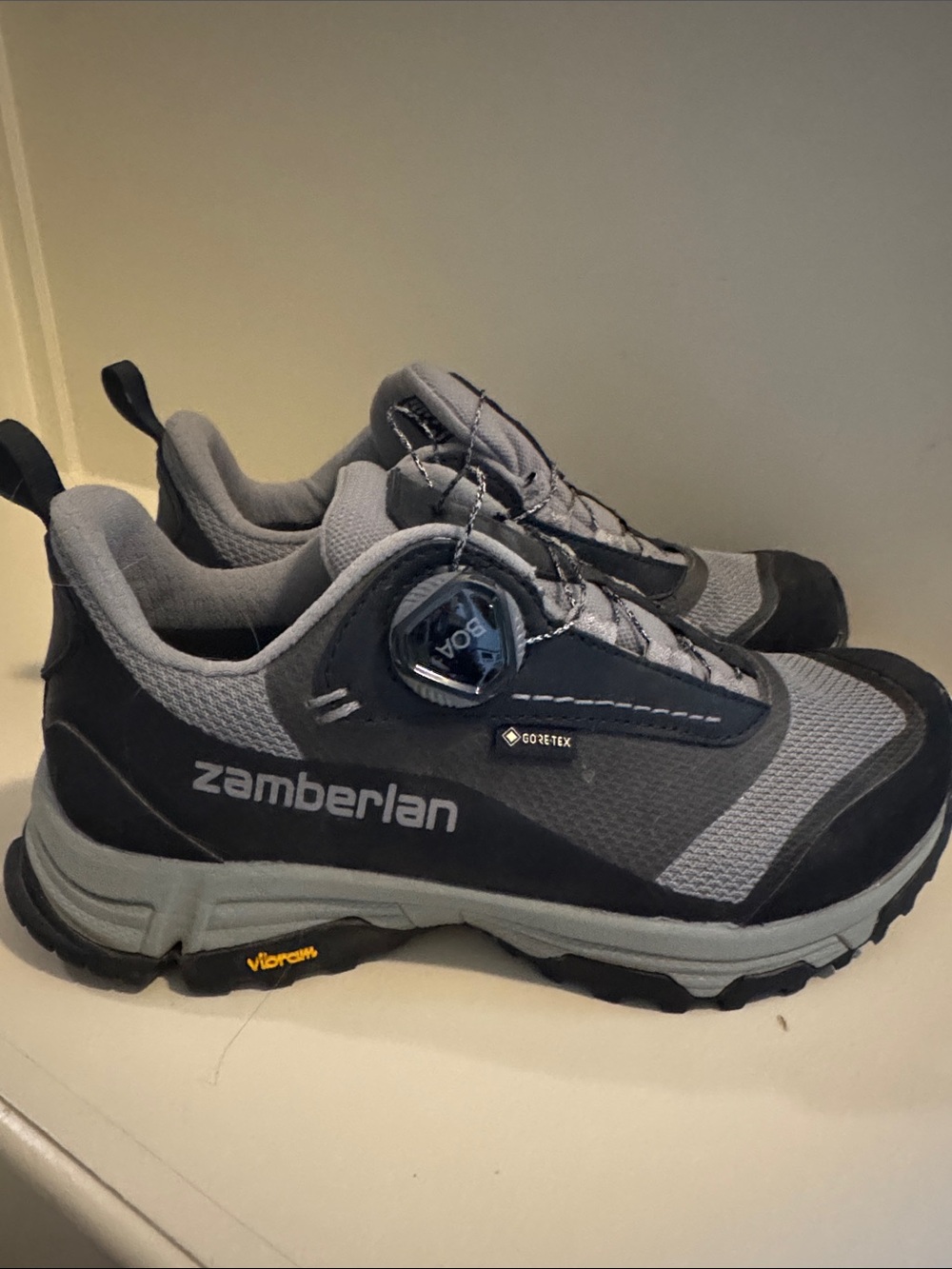 Zamberlan Women's Gray Gore-Tex Hiking Boots with BOA Fit System